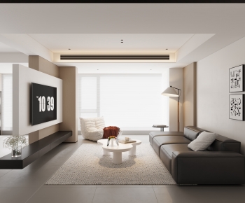 Modern A Living Room-ID:799520042