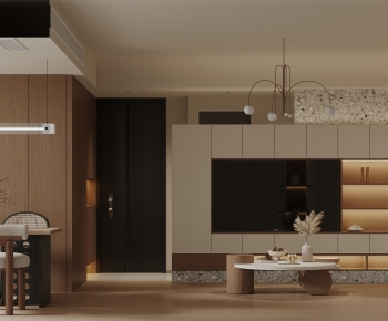 Modern A Living Room-ID:918097024