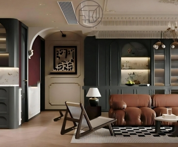 French Style A Living Room-ID:931128986