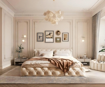 French Style Bedroom-ID:877233035