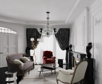 European Style A Living Room-ID:388926031