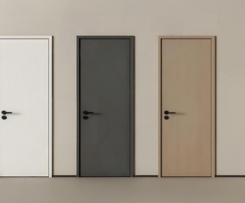 Modern Single Door-ID:380917074