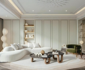 French Style A Living Room-ID:345357899
