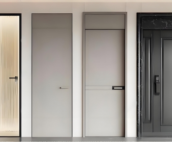 Modern Single Door-ID:738099103