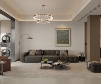 Modern A Living Room-ID:561873916