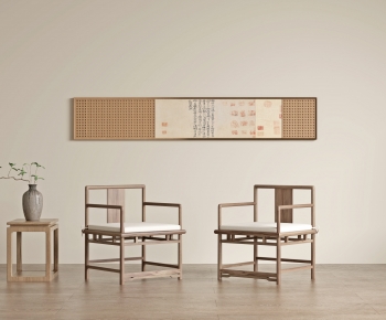 New Chinese Style Lounge Chair-ID:758431919