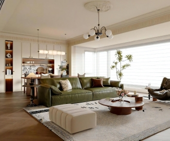 French Style A Living Room-ID:717892895