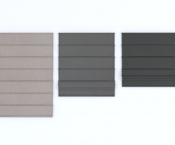 New Chinese Style Roman Curtain-ID:132505894