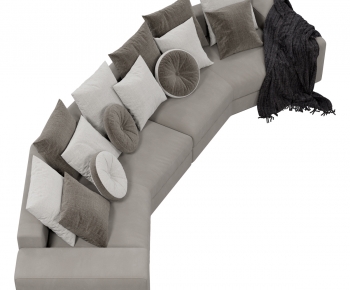 Modern Curved Sofa-ID:346453913