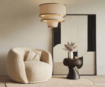 Wabi-sabi Style Single Sofa-ID:659724007