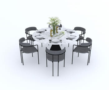 Modern Dining Table And Chairs-ID:180699858