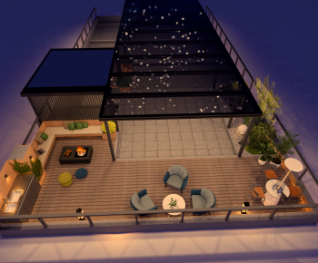 Modern Terrace-ID:916093119