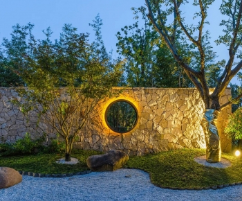 Modern Courtyard/landscape-ID:377727033