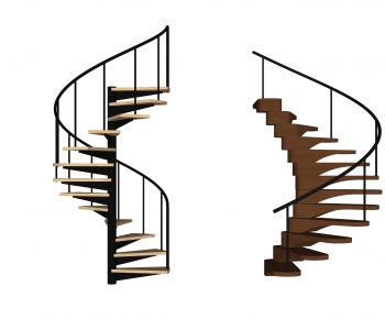 Modern Rotating Staircase-ID:443516025