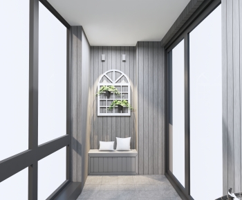 Modern Leisure Balcony-ID:438605079