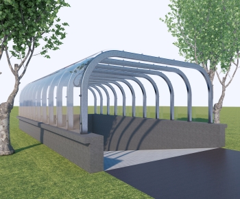 Modern Underground Parking Lot-ID:722151994