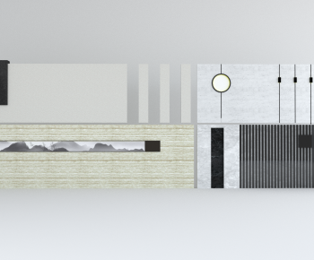 New Chinese Style Landscape Wall-ID:816977983