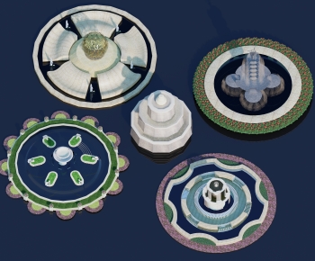 European Style Garden-ID:578665972