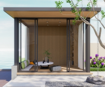 New Chinese Style Courtyard/landscape-ID:905289658