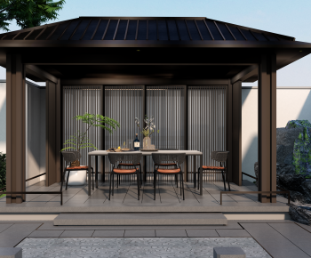 New Chinese Style Courtyard/landscape-ID:744746922