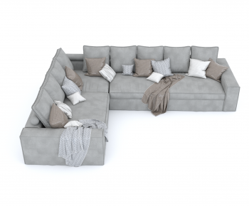 Modern Corner Sofa-ID:384139068