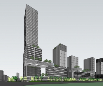 Modern Appearance Of Commercial Building-ID:768649649