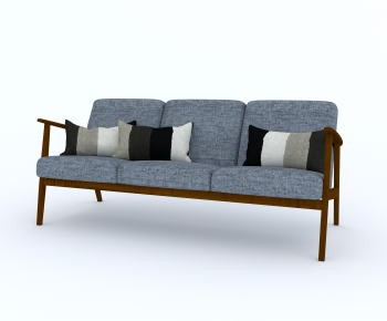 New Chinese Style Three-seat Sofa-ID:308589946
