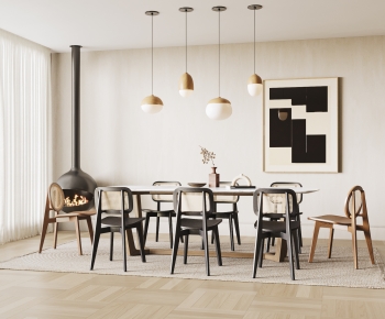 Nordic Style Dining Room-ID:133352044