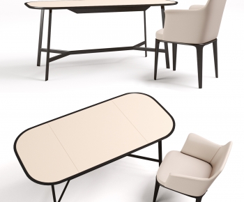 Modern Computer Desk And Chair-ID:696624994