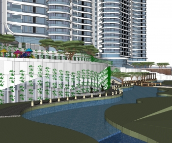 Modern Residential Building-ID:654706007