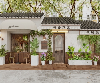 Modern Facade Element-ID:403765924