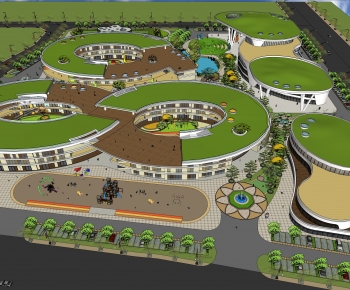 Modern School Building-ID:175822974