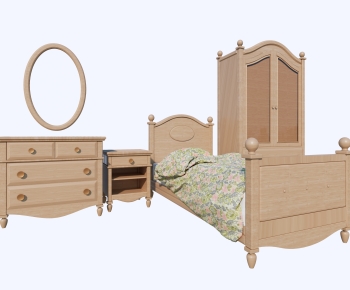 American Style Child's Bed-ID:765525109