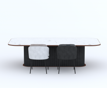 Modern Dining Table And Chairs-ID:290915975