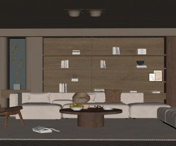 Modern A Living Room-ID:485739767