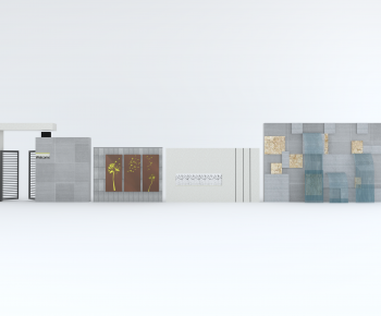 Modern Landscape Wall-ID:482370957