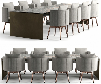 Modern Dining Table And Chairs-ID:649045942
