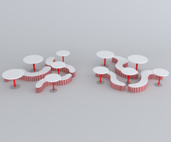 Modern Communal Chair-ID:173417091