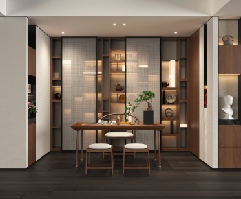 New Chinese Style Tea House-ID:492517957