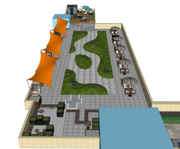 Modern Terrace-ID:700854063