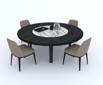 Modern Dining Table And Chairs-ID:855914126