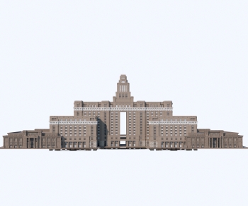 American Style Appearance Of Commercial Building-ID:360368977