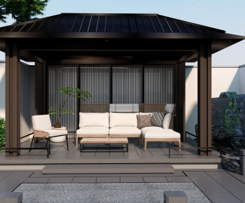 New Chinese Style Courtyard/landscape-ID:403032063