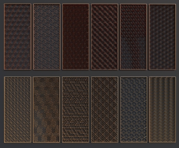 Modern Metal Screen Partition-ID:367019252