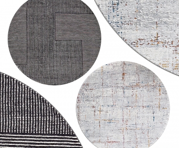 Modern Circular Carpet-ID:643755915