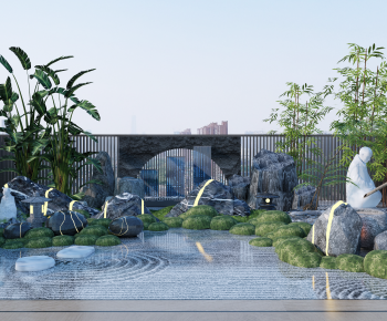 New Chinese Style Courtyard/landscape-ID:867322921