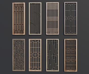 New Chinese Style Partition-ID:119190233