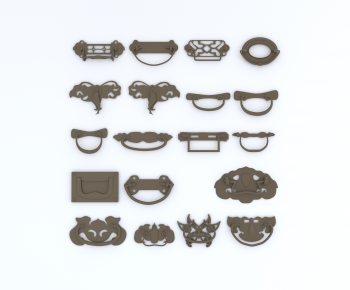 New Chinese Style Door Handle-ID:146510644