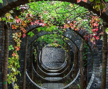 Chinese Style Landscape Wall-ID:298299077