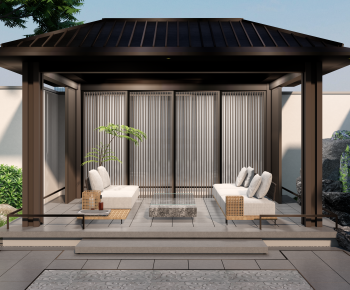 New Chinese Style Courtyard/landscape-ID:246238952